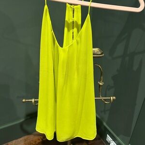 Naked Zebra Bright Yellow Top